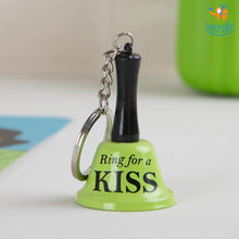 Load image into Gallery viewer, Ring For A Kiss Keychain
