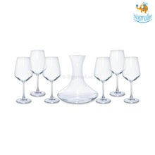 Load image into Gallery viewer, Wine Tasting Set - Wine Glasses and Decanter
