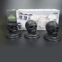 Load image into Gallery viewer, Skull Ice Mould- Set of 3

