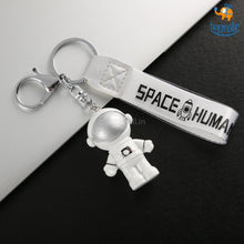 Load image into Gallery viewer, Spaceman 3D Metallic Keychain
