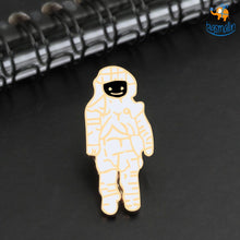 Load image into Gallery viewer, Spaceman Metallic Lapel Pins - Set of 2
