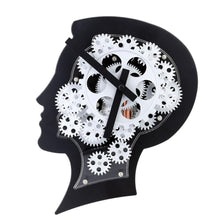 Load image into Gallery viewer, Thinking Mind Gear Clock
