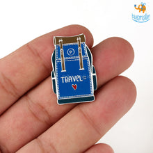 Load image into Gallery viewer, Travel Backpack Lapel Pin

