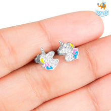 Load image into Gallery viewer, Unicorn Crystal Earring Studs
