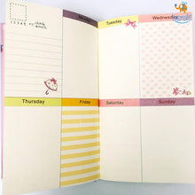 Load image into Gallery viewer, Unicorn Daily Planner Notebook
