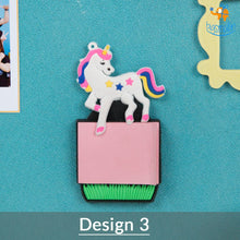 Load image into Gallery viewer, Unicorn Sticky Notes with Magnetic Back
