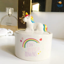 Load image into Gallery viewer, Unicorn Mini Storage with Lid
