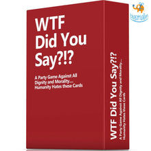 Load image into Gallery viewer, WTF Did You Say Playing Cards

