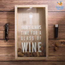 Load image into Gallery viewer, Wine Cork Shadow Box
