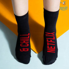 Load image into Gallery viewer, Women Netflix and Chill Socks
