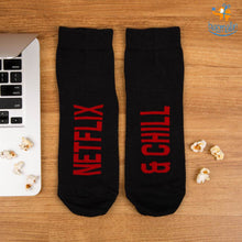Load image into Gallery viewer, Women Netflix and Chill Socks
