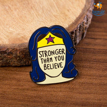 Load image into Gallery viewer, Wonder Woman Metallic Lapel Pin
