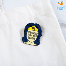 Load image into Gallery viewer, Wonder Woman Metallic Lapel Pin
