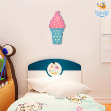 Load image into Gallery viewer, Wooden Ice Cream Lamp
