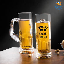 Load image into Gallery viewer, World's Most Badass Sister Mug
