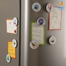 Load image into Gallery viewer, Yoga Asanas Fridge Magnets- Set of 8
